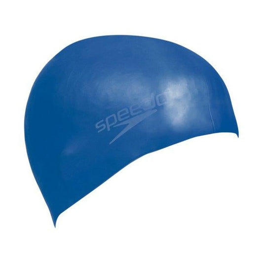 Speedo Adult Size Royal Blue Moulded Silicone Swim Cap
