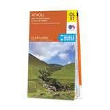 OS Explorer Map Atholl OL51