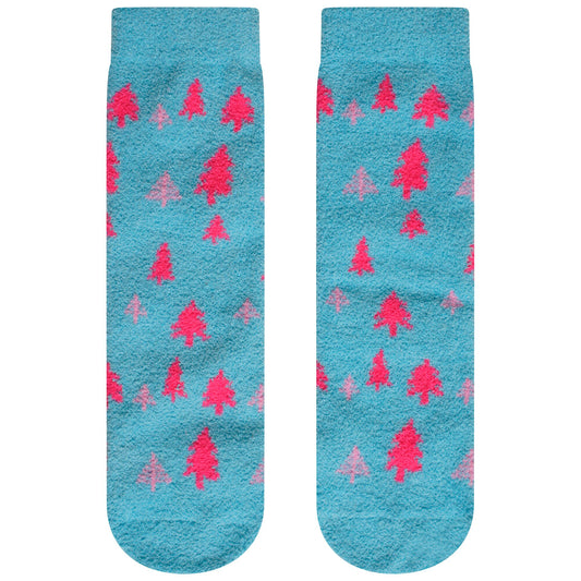 Dare 2B Childrens/Kids Merrily Fluffy Socks One Size Diva Pink