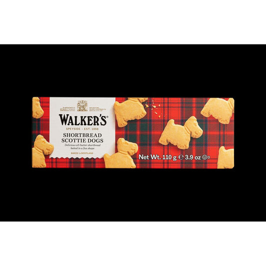 Walkers Mini Scottie Dog Shortbread Cookies 4.4 oz