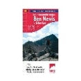 British Mountain Map Ben Nevis and Glen Coe