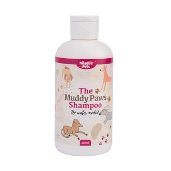 Nilaqua Pets Muddy Paws Dog No Rinse Shampoo 240ml