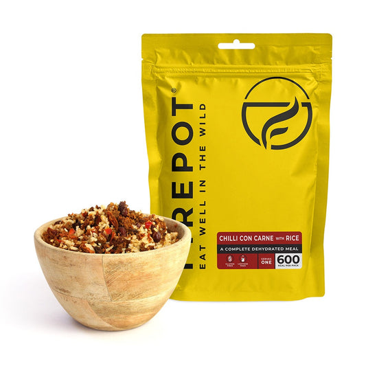 Firepot Chilli Con Carne and Rice