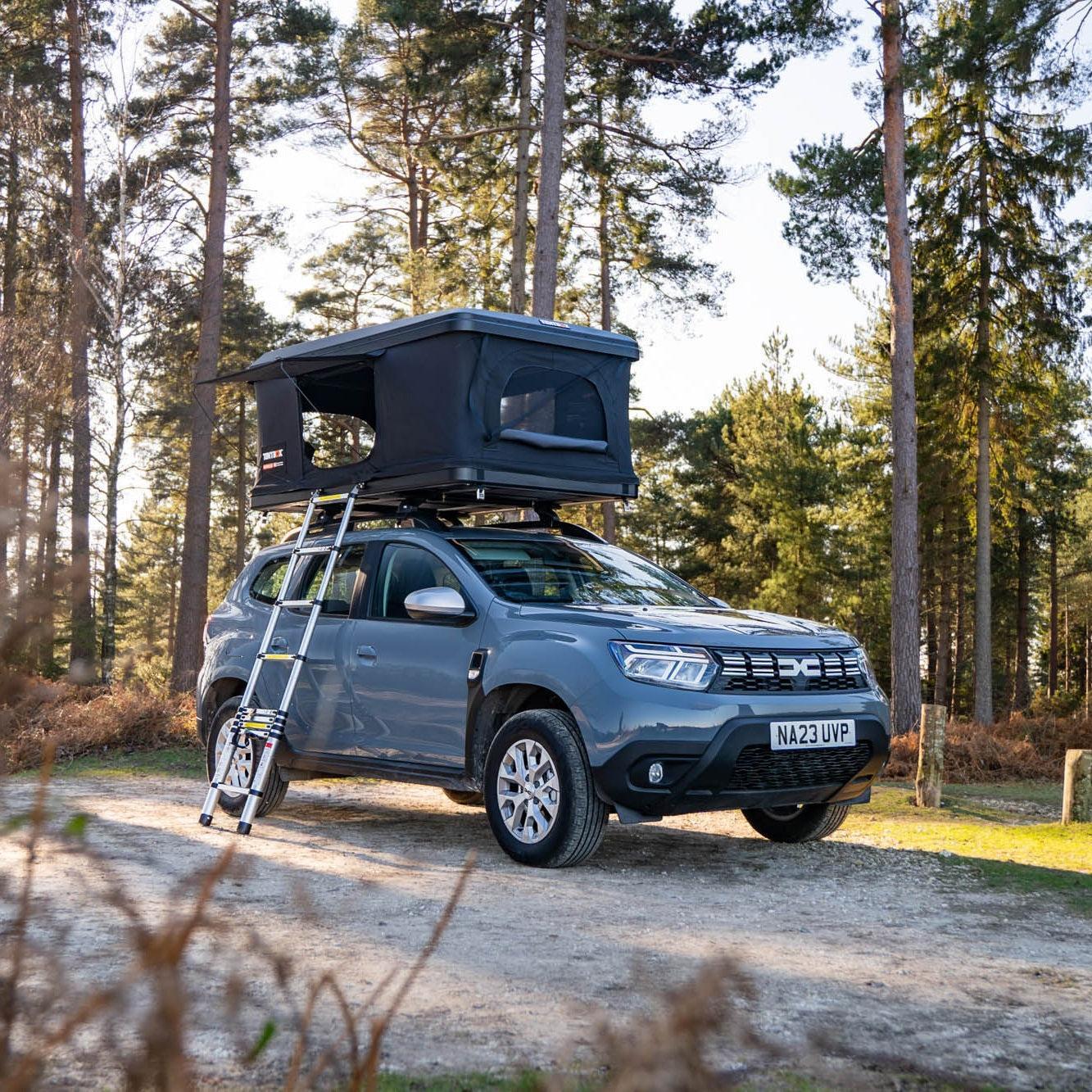 TentBox Classic – Hard Shell Roof Tent TentBox Classic is a premium hard shell roof tent with fast setup, all-weather durability, and room for two—perfect for year-round adventures.