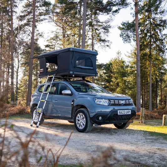 TentBox Classic – Hard Shell Roof Tent TentBox Classic is a premium hard shell roof tent with fast setup, all-weather durability, and room for two—perfect for year-round adventures.