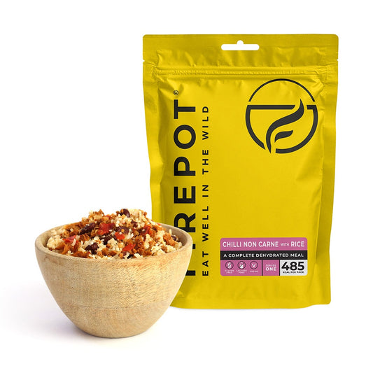 Firepot Chilli Non Carne with Rice