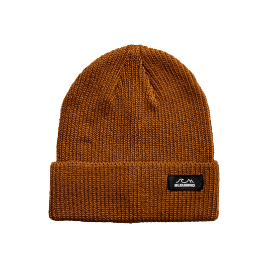 Bleubird Fisherman Beanie Rust