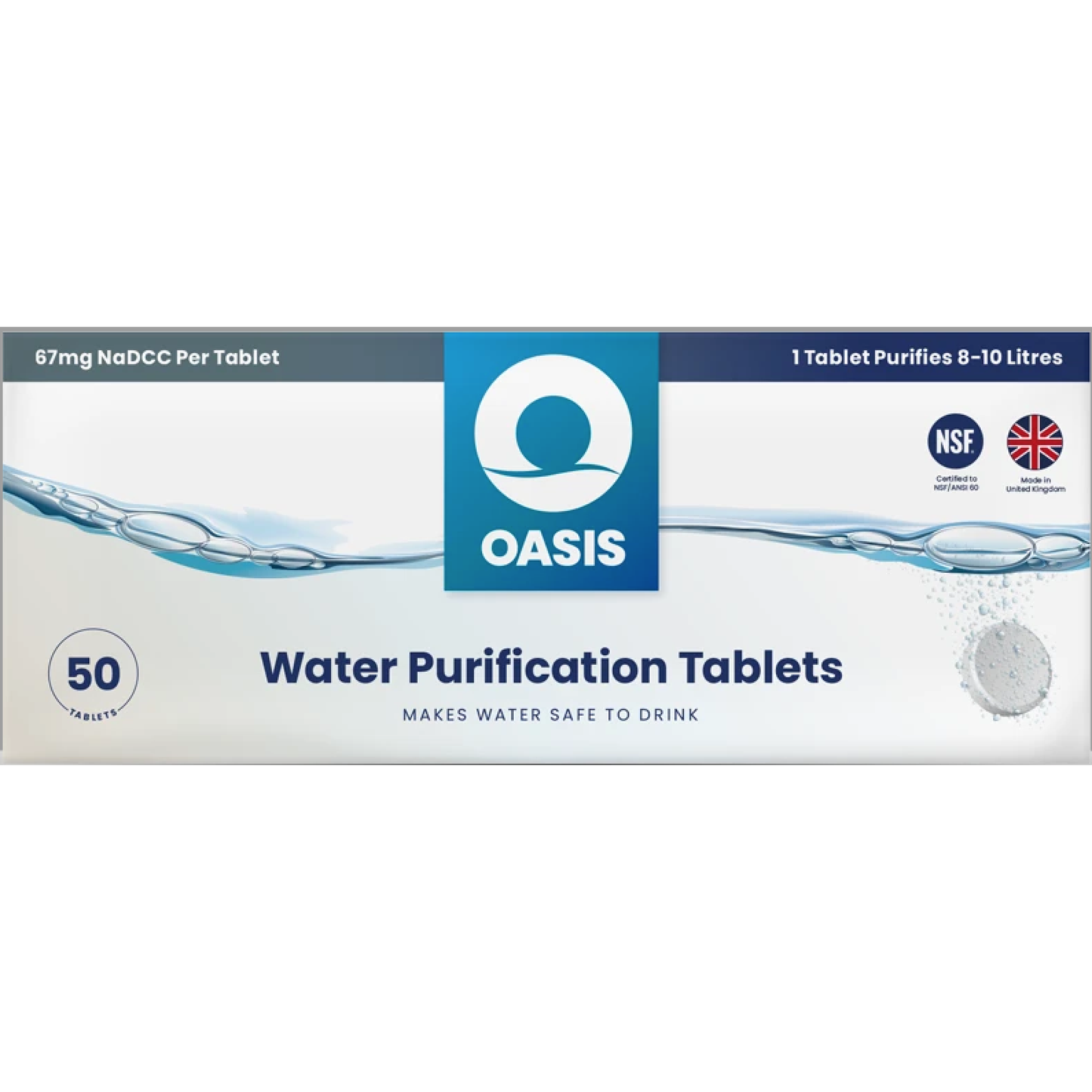 Oasis Water Purification Tablet