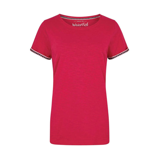 Weird Fish Women's Teya Tee Hot Pink