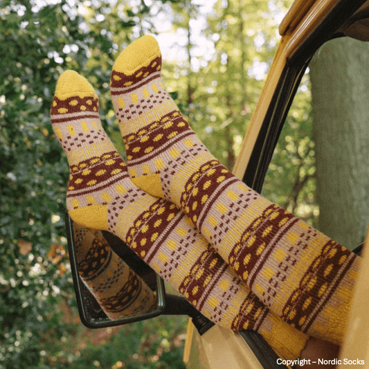 Nordic Socks Sofia Knee High - Yellow