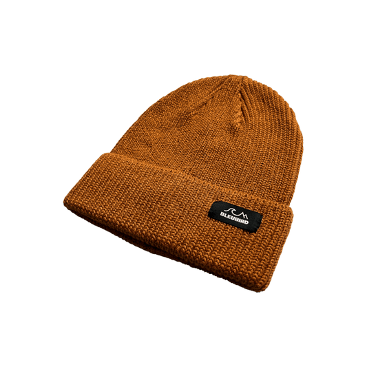 Bleubird Fisherman Beanie Rust