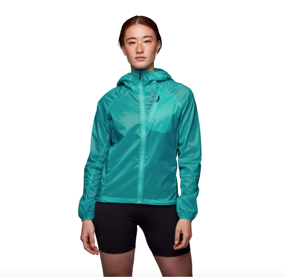 Black Diamond Women's Distance Wind Shell Dark Patina