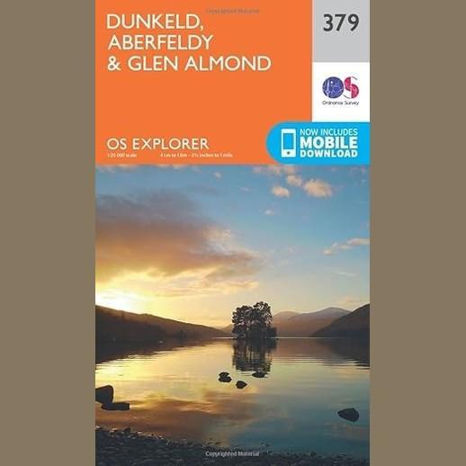Dunkeld, Aberfeldy & Glen Almond OS Explorer 379