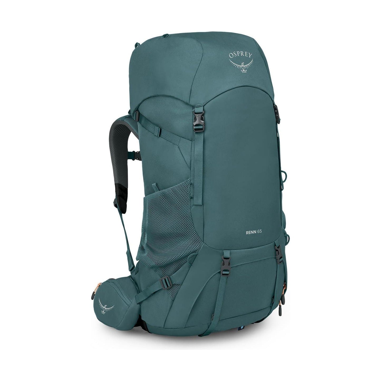 Osprey Renn 65L Women S Backpacking Backpack, Cascade Blue/Melon Orange