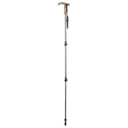 TrekMates Wanderer Lock Walking Pole Single One Size Asphalt