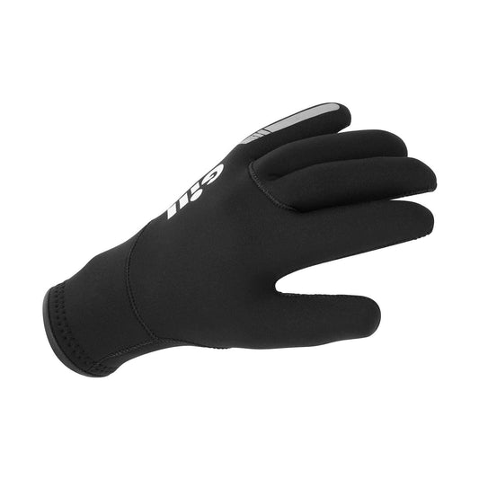 Gill 3mm Double Lined Neoprene Gloves - Thermal Protection & Silicon Palm Grip for Watersports Paddleboard Sup Wild Swimming
