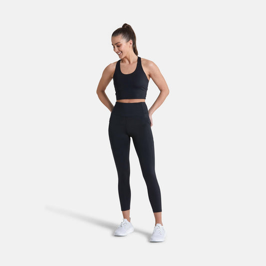 Gym+Coffee Women's Relentless 7/8 Leggings Black