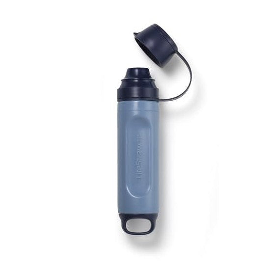 Lifestraw Peak Series – Solo Personal Water Filter for Hiking, Camping, Travel, Survival and Emergency Preparedness. Removes Bacteria
