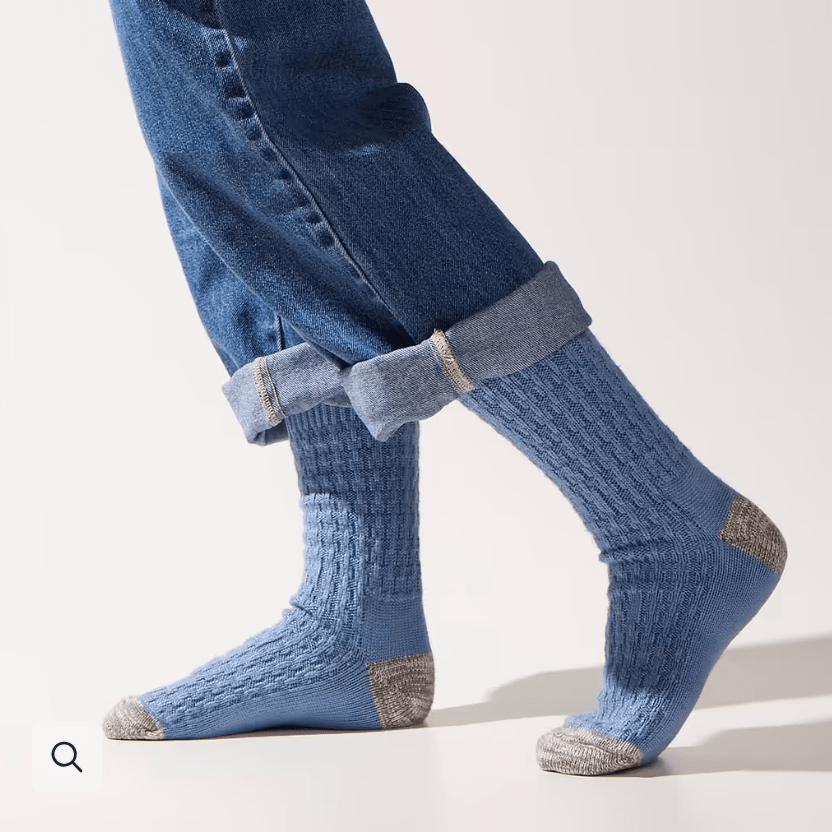 Sealskinz Women's Wroxham Bamboo Socks Blue