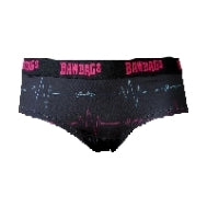 Bawbags Women's Cool De Sacs Heart Rate Technical Underwear