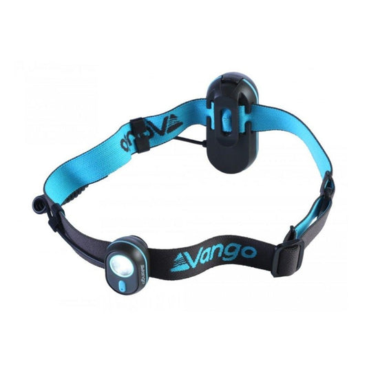 Vango Volt HeadtorCh Comfortable Lighting Equipment for Camping and Travel -Grey