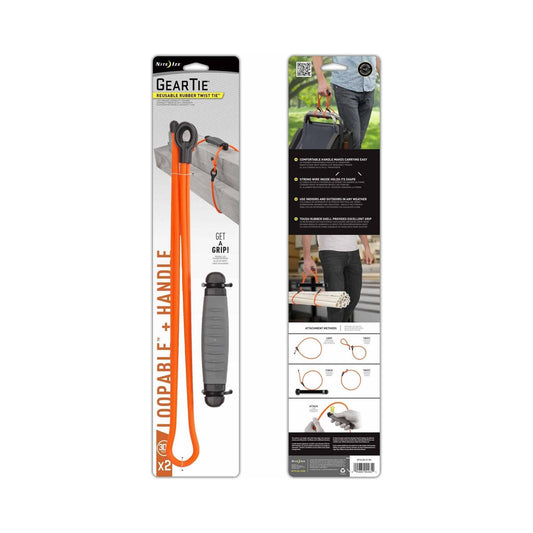 Nite Ize Gear Tie Loopable + Handle Twist Tie