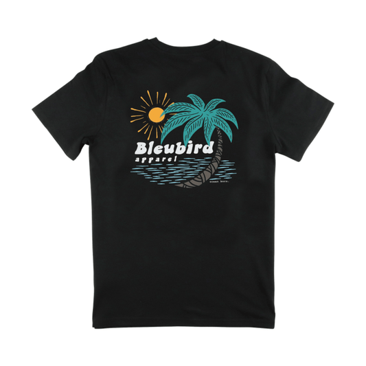 Bleubird Tropics Tee Black
