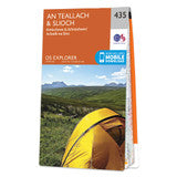 OS Explorer Map 435 An Teallach and Slioch