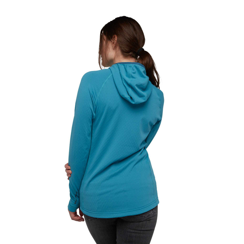 Black Diamond Women's Coefficient QZ Hoody Blue