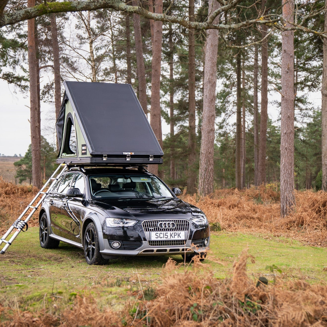 audi a5 roof tent TentBox Cargo 2.0 Rooftop Tent Midnight
