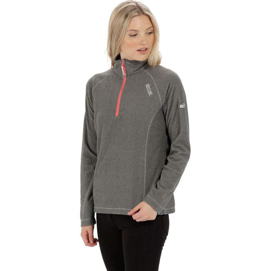 Regatta Womens Montes Half Zip Lightweight Microfleece Top