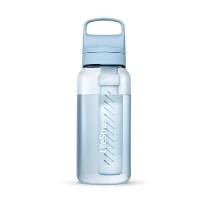 LifeStraw Go 1L Water Filter Bottle | Tritan Renew Filter Bottle for Hiking & Travel