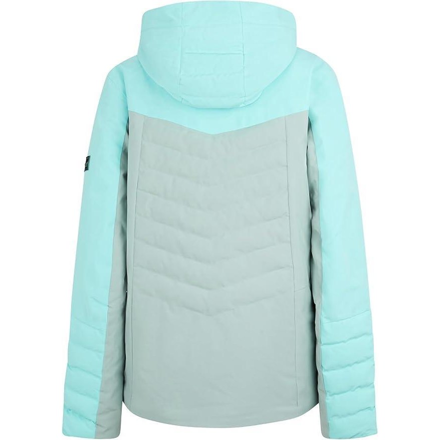 Ziener Tobina-Z Women’s Ski Jacket – Insulated & Breathable Snow Jacket, Dried Eucalyptus UK 10 / EU 38