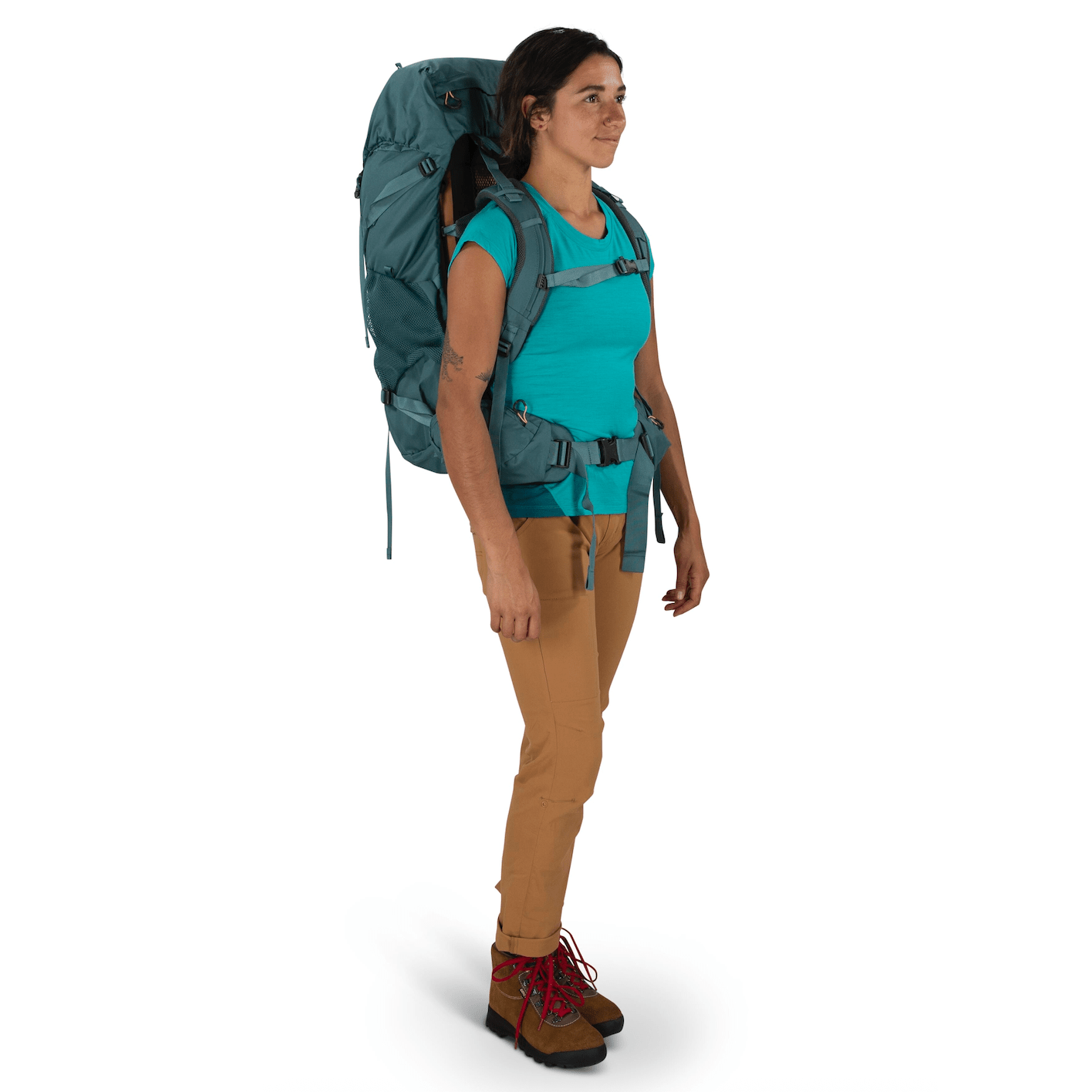 Osprey Renn 50 Cascade Women's Blue-Melon Orange