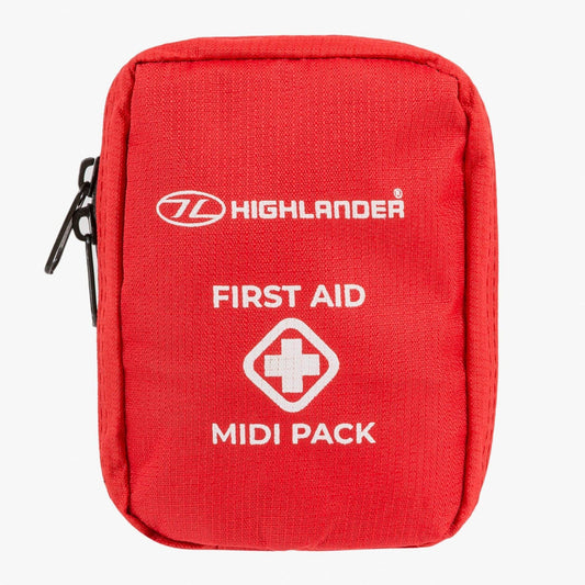 Highlander First Aid Midi Pack | Compact Hiking & Camping First Aid Kit