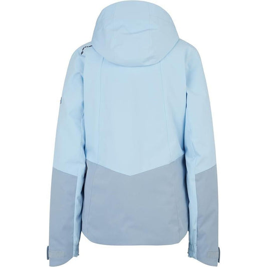 Ziener Teda Women’s Ski Jacket – Insulated & Breathable Snow Jacket, Frozen Blue Stru UK 10 / EU 38