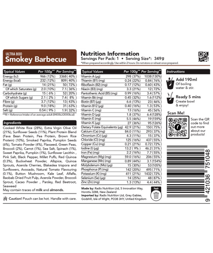 Smokey Barbecue Meal - Ultra - 800kcal