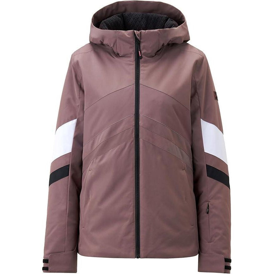 Ziener Taraina Women’s Ski Jacket – Insulated & Breathable Snow Jacket, Dusty Violet UK 10 / EU 38