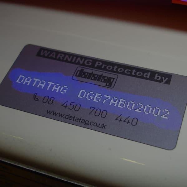 RoofBunk Datatag Security Kit – Roof Tent Anti-Theft Marking System