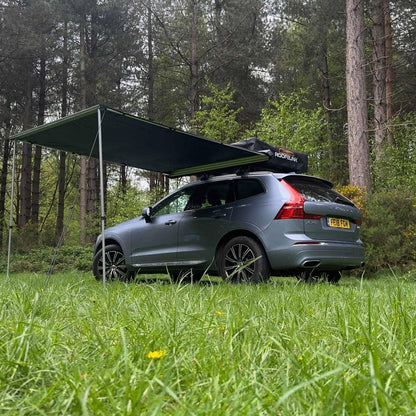 RoofBunk Universal Pull Out Side Awning – 2m x 2.5m Waterproof Roof Tent Awning