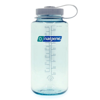 Nalgene Sustain Wide Mouth Water Bottle | Leakproof 1L Bottle for Hiking & Outdoor Use