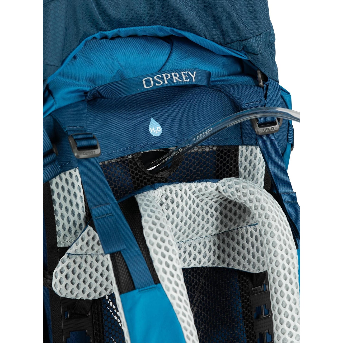 Osprey Atmos AG LT 65 Night Shift/Scoria Blue L/XL