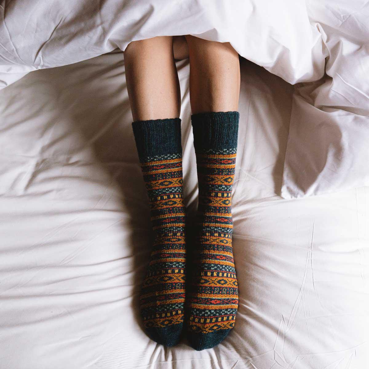 Nordic Socks Mountain collection Orange