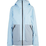 Ziener Rudolfina Women’s Ski Jacket – Insulated & Breathable Snow Jacket, Frozen Blue UK 10 / EU 38