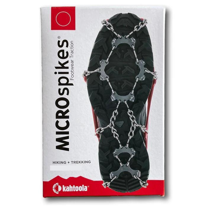 Kahtoola Microspikes Lightweight Trail Crampons with Tote Bag