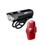 Cateye AMPP 100/VZ 100 Bike Light Set