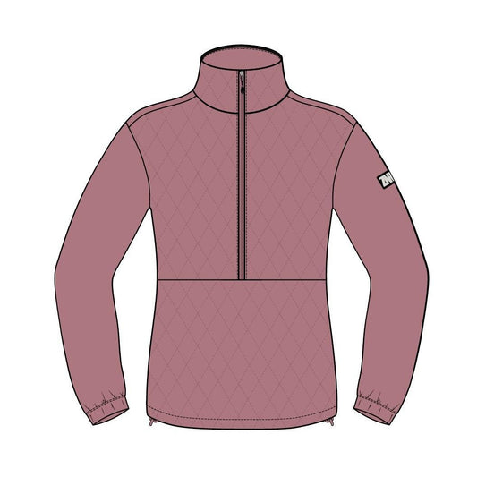 Ziener Rauha Women’s Ski Jacket – Insulated & Breathable Snow Jacket, Rose Blossom UK 10 / EU 38