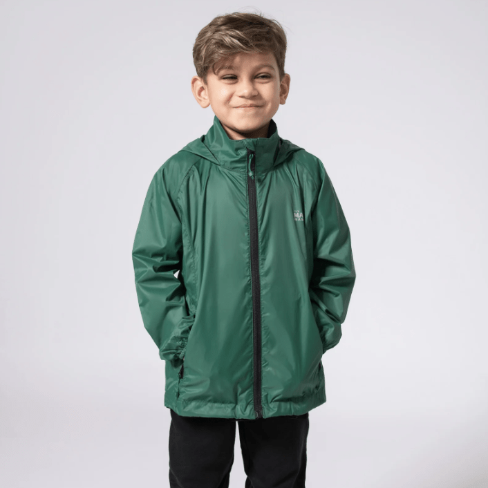Mac In a Sac Origin 2 Edition Kids Jacket |Bottle Green
