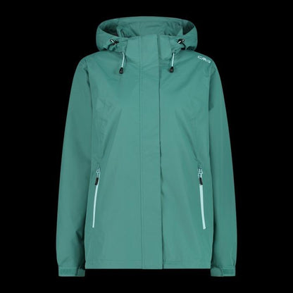 CMP Women’s Waterproof Jacket with Removable Hood | Lightweight Packable Rain Jacket