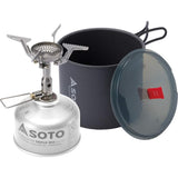 Soto Amicus Stove & New River Pot Combo – Lightweight Cooking Set